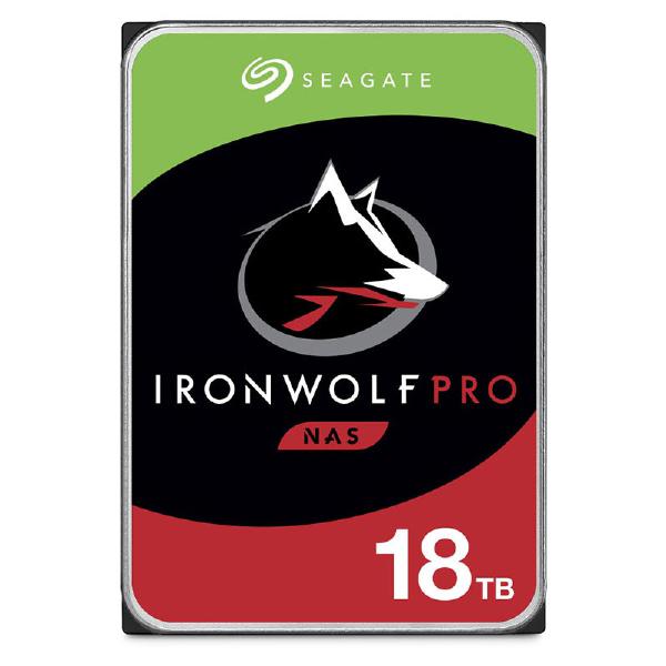 Seagate IronWolf Pro NAS 18TB ST18000NT001 3.5&quot; Internal SATA 6Gb/s, 1.2M hours MTBF, 5-year limited warranty - SOH pricing only