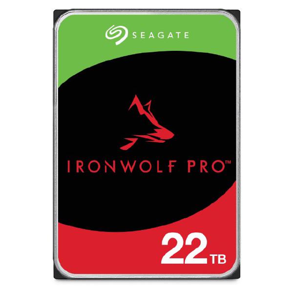 Seagate IronWolf Pro NAS 22TB ST22000NT001 3.5&quot; Internal SATA 6Gb/s, 1.2M hours MTBF, 5-year limited warranty - SOH pricing only