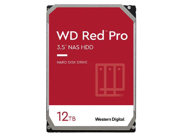 WD HDD 3.5&quot; Internal SATA 12TB Red Pro, 7200 RPM, 5 Year Limited Warranty