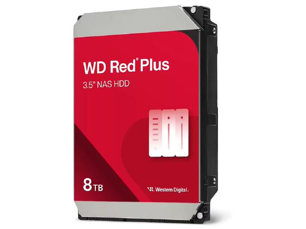 WD Red Plus WD80EFPX 8TB 5640RPM 256MB 3.5&quot; NAS Internal Hard Drive, 3 Year Warranty  - SOH Pricing Only