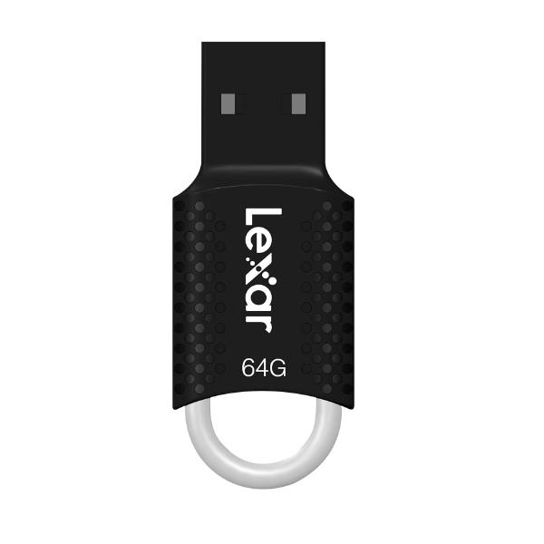 Lexar JumpDrive V40, 64GB, USB 2.0 Flash Drive, 2 Years Warranty