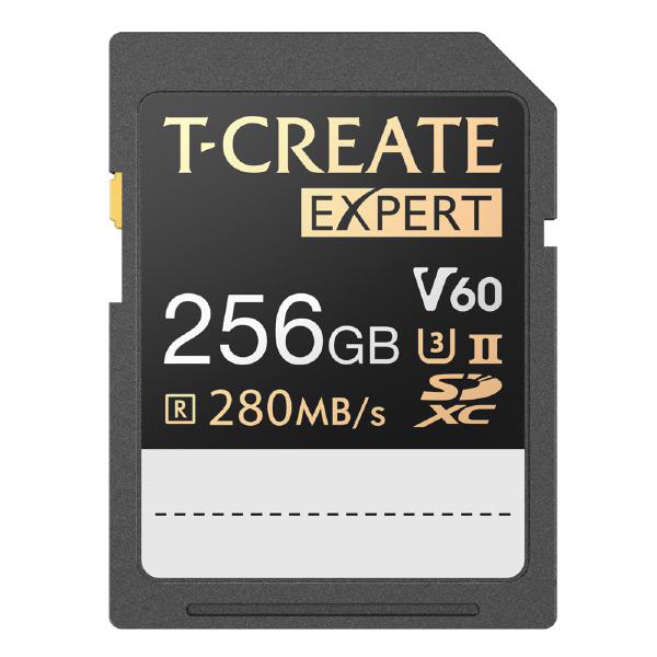 Team T-Create Expert 256GB SDXC, UHS-II, U3, V60, Memory Card