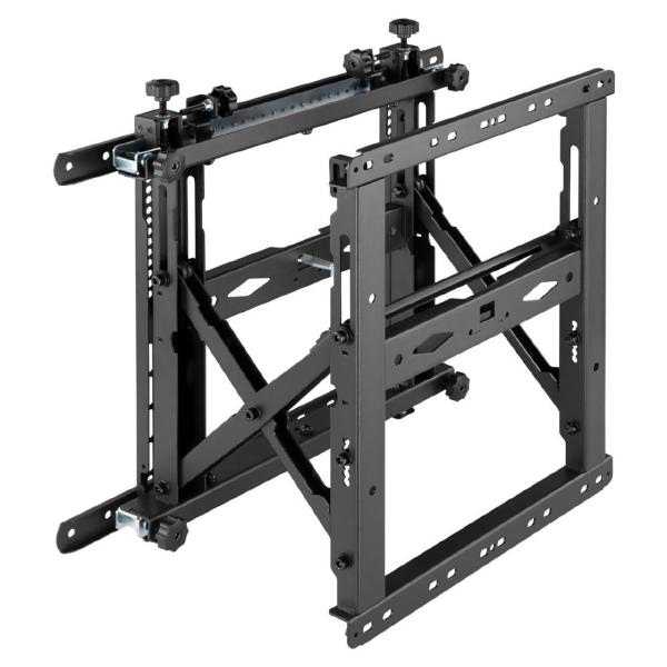 Atdec AD-VWPH Heavy Duty Pop-Out Wall Bracket. Max load 70kg. VESA up to 400x400, 600x400 or 400x600 with included adapter. 10 Year Warranty.