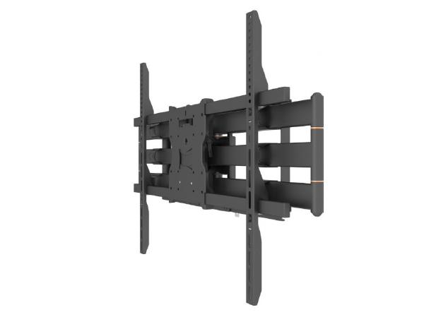 Atdec AD-WM-9080 Full Motion Wall Mount -  Displays to 90kg (200lbs), approx. 50&quot; - 100&quot;. 980mm (39&quot;) extension from wall. Suits 24&quot; stud spacing.