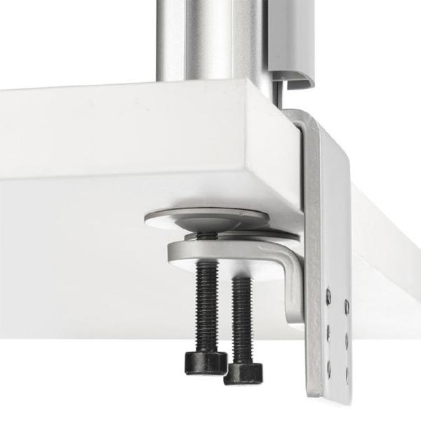 Atdec Heavy Duty F-Clamp Desk Fixing Silver