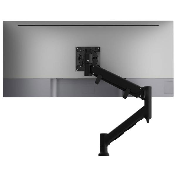 Atdec AWMS-HXB Heavy Duty Dynamic Monitor Arm. Up to 49" screens, Min. Load 6kg. Max Load 16kg, C-Clamp Desk Fixing, VESA up to 100x100. Black