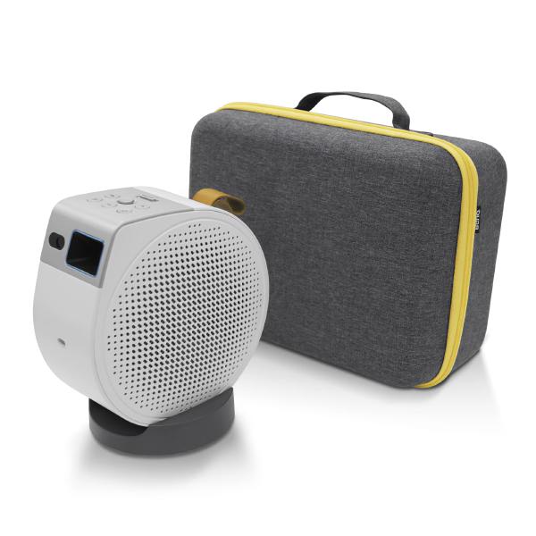 BenQ Carry Case for GV50 Projector - Tailored carry case with dedicated compartments for charger, base, and remote