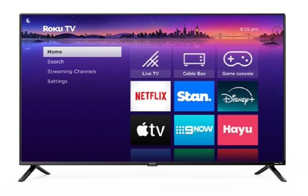 CHiQ L40G5AU 40" Roku TV, FHD, 220 cd/m2 Brightness, DLED, HDR10/HLG, Dolby DAP/DBX, 200x200 VESA, 3 Year Limited Warranty
