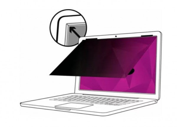 3M High Clarity Privacy Filter for 15.6&quot; Laptop with 3M COMPLY Flip Attach, 16:9