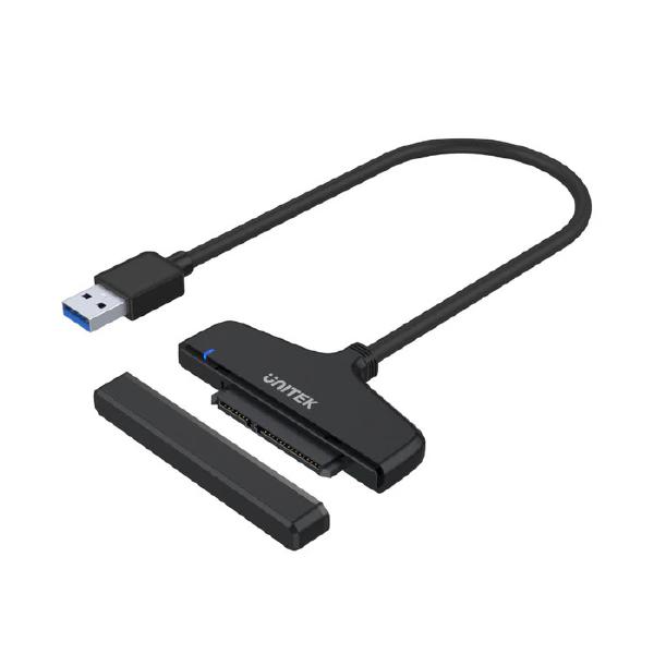 Unitek SmartLink Manta USB-A 3.0 to 2.5&quot; SATAIII Adapter, Supports SATA I/II/III HDDs/SSDs, Transfer speed up to 5Gbps, backward compatible*