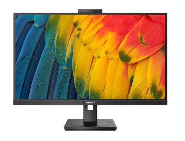 Philips 24B1U5301H 24&quot; 16:9, FHD 1920x1080 IPS Business Monitor, HDMI, DP, 90W USB-C/PD, Docking, RJ45, USBHub, 5MP Webcam, DP Out, 4YR Warranty