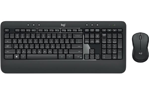 Logitech Wireless Keyboard &amp; Mouse Combo, MK540, Black, USB Receiver, (combo powered by 3x AA, included) Limited Stock