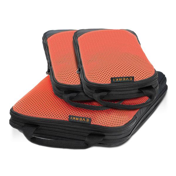 Everki Compressible Packing Cubes for Backpack &amp; Trolley, Set of 3