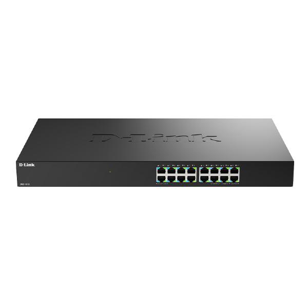 D-Link DMS-1016, 16-Port Multi-Gigabit Unmanaged Switch with 16 (2.5G) LAN Ports