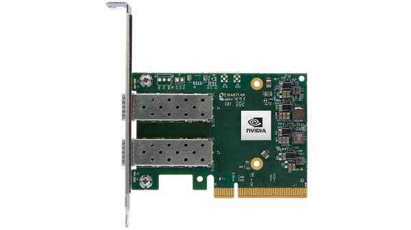 ConnectX-6 Lx EN adapter card, 25GbE, Dual-port SFP28, PCIe 4.0 x8, No Crypto, Tall Bracket