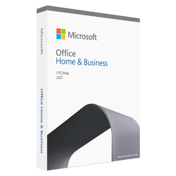 5 x Microsoft Office 2021 Home &amp; Business, Retail Software, 1 User - Medialess