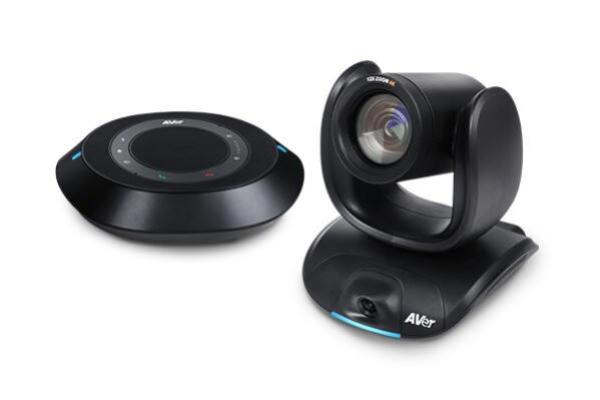 AVer VC550 4K Dual Lens PTZ Conferencing System with Speakerphone for Mid to Large Rooms. 3 Year Warranty