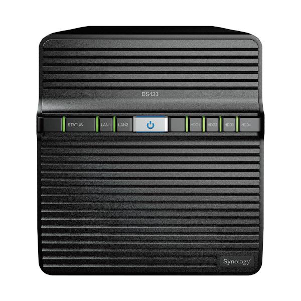Synology DiskStation DS423 4-Bay 3.5&quot; Diskless 2xGbE NAS, Realtek RTD1619B 4-core (4-thread) 1.7 GHz,  2GB RAM, 3 x USB3.2 - 2 Yr Wty