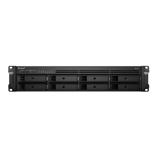 Synology RackStation RS1221RP+ 8-Bay 3.5&quot; Diskless 4xGbE NAS (2U Rack), AMD Ryzen Quad Core 2.2GHz, 4GB RAM, 2xUSB3, Ask for a Solutions Project Quote