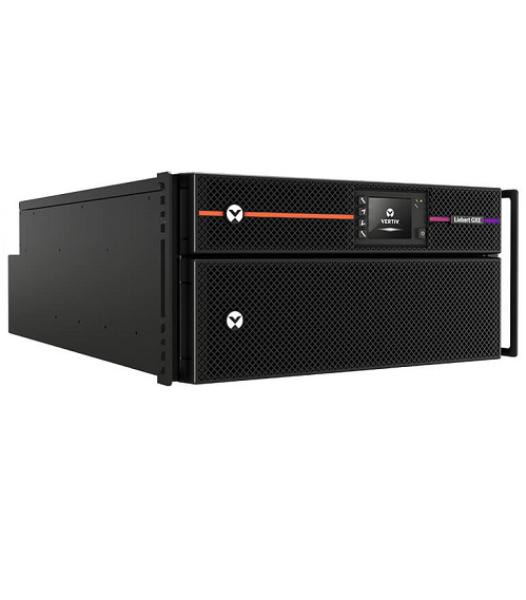 Vertiv Liebert GXE3-10000IRT5UXL, 10kVA 10kW 230V, Double Conversion UPS, 1.0 PF, 5U Tower, Rack-Mountable, Single Phase, Rail Kit Bundled