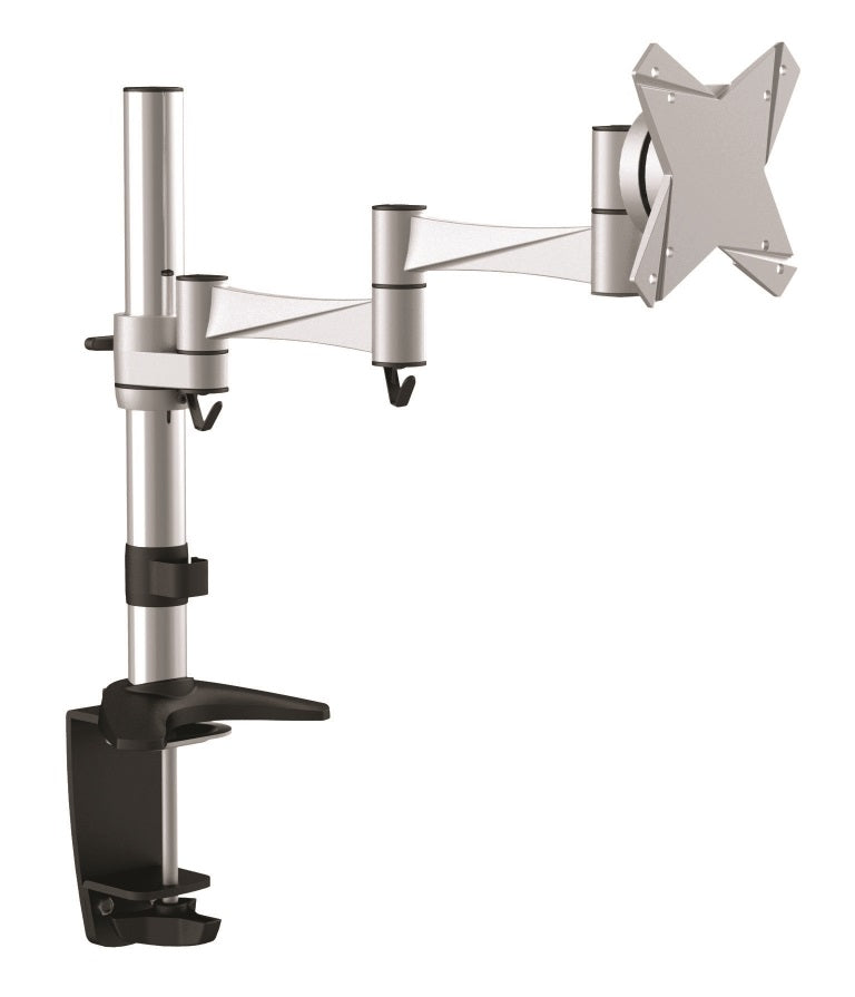 Astrotek Monitor Arm Desk Mount Height Adjustable Stand for Single LCD Display 23.8" 24" 27" 31.5" 32" 8kg 30° Tilt 180° Swivel 360° Pivot VESA