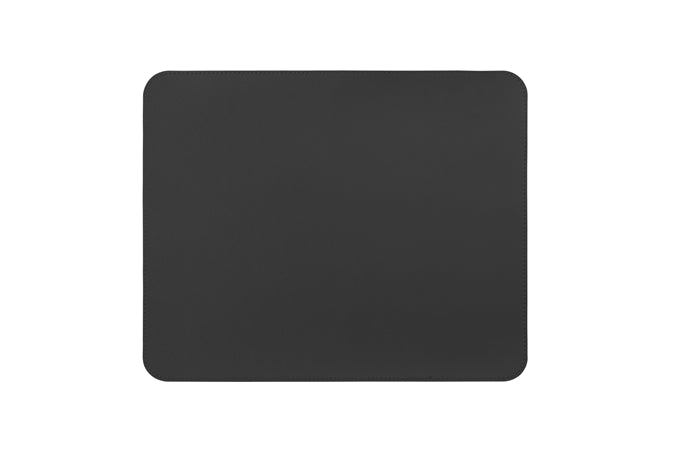 Brateck MP07-1-B Single-Sided PVC Leather Mouse Pad Black