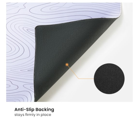 Brateck MP10-4  800mmx400mm Stylish Desk Pad, The Perfect Partner for Working, Gaming, Studying