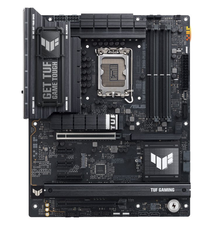 ASUS TUF GAMING Z890-PLUS WIFI LGA1851 ATX Motherboard 192GB, 4x DDR5, 1 x PCIe 5.0 x16 slots, 4 x M.2 slots, 4 x SATA 6Gb/s