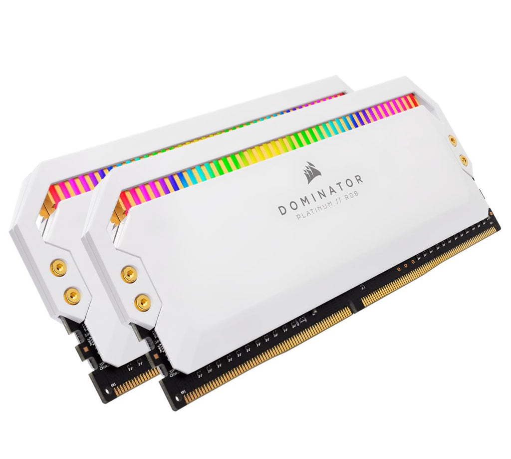 (LS> CMT16GX4M2C3600C18)Corsair Dominator Platinum RGB 16GB (2x8GB) DDR4 3600MHz C18 1.35V UDIMM XMP 2.0 White Heatspreaders Desktop PC Gaming Memory