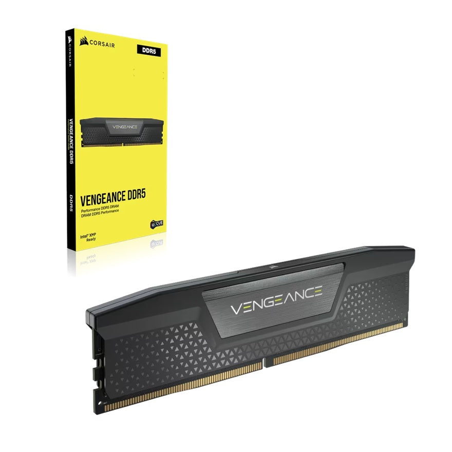 Corsair VENGEANCE® 128GB (2x64GB) DDR5 DRAM 6000MT/s CL40 Memory Kit — Black