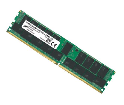 Micron 16GB (1x16GB) DDR4 RDIMM 3200MHz CL22 1Rx4 ECC Registered Server Memory 3yr wty