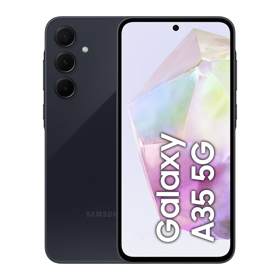 Samsung Galaxy A35 5G 128GB - Awesome Navy *AU STOCK*, 6.6", Full HD+, 120Hz, 6GB/128GB, 50MP/13MP, Single SIM, 5000mAh,2 Years Warranty