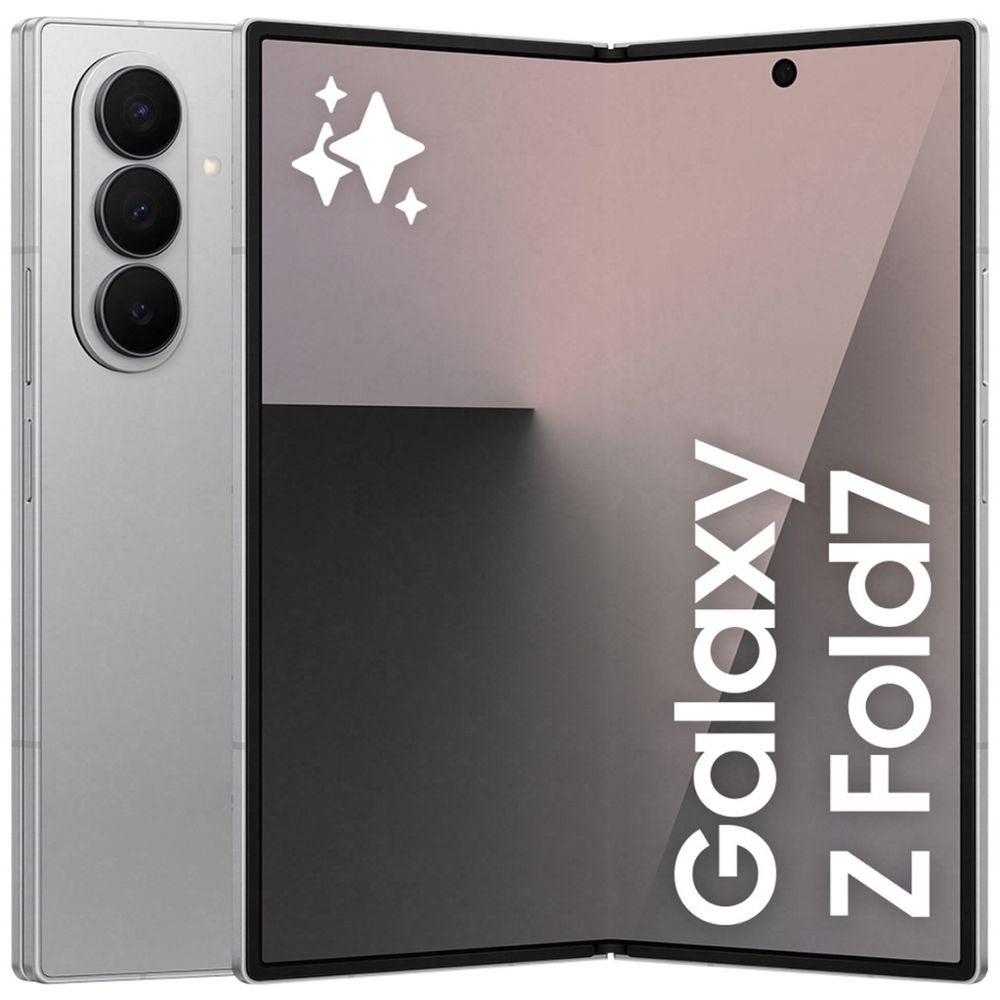 Samsung Galaxy Z Fold7 5G 256GB - Silver Shadow *AU STOCK*, 8.0", QXGA+, 120Hz, 12GB/256GB, 200MP/10MP, Single+ eSIM, 4400mAh, 2 Years Warranty
