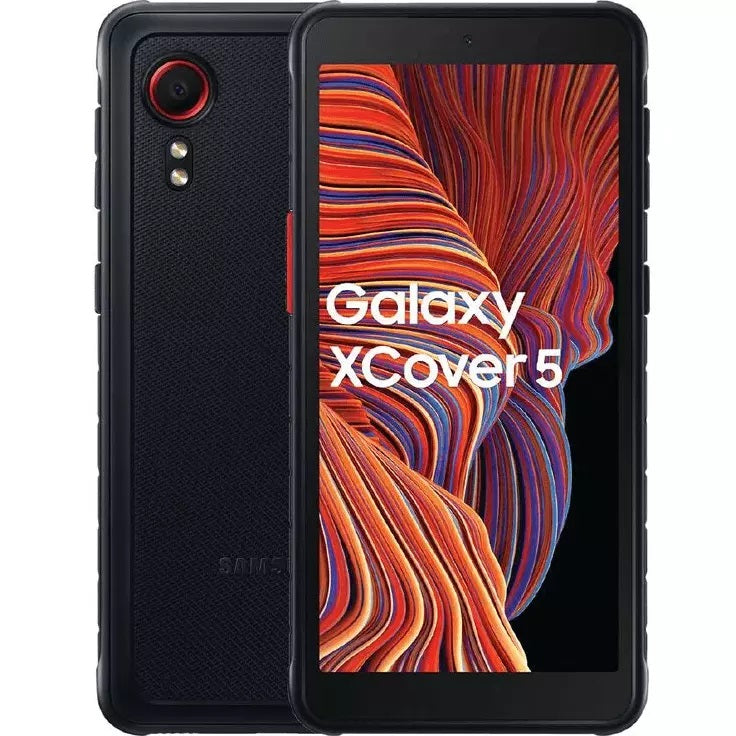 Samsung Galaxy XCover5 4G 64GB EE - Black*AU STOCK*, 5.3", HD+, 60Hz, 4GB/64GB,16MP/5MP, IP68, Dual SIM, 3000mAh,3 Years Warranty