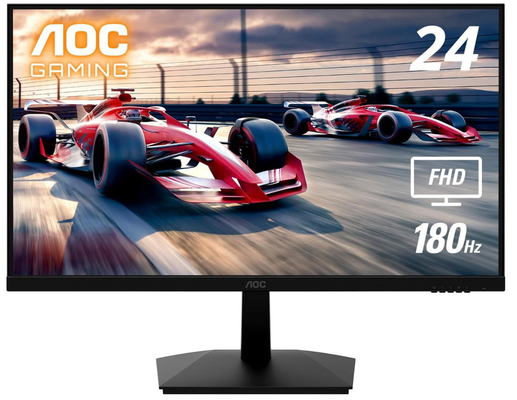 AOC 23.8" 24G15N 180hz, 1ms HDR Mode, AdaptiveSync VA, 300 Cd/m2, HDMI 2.0, Display Port 1.4. Gaming Monitor