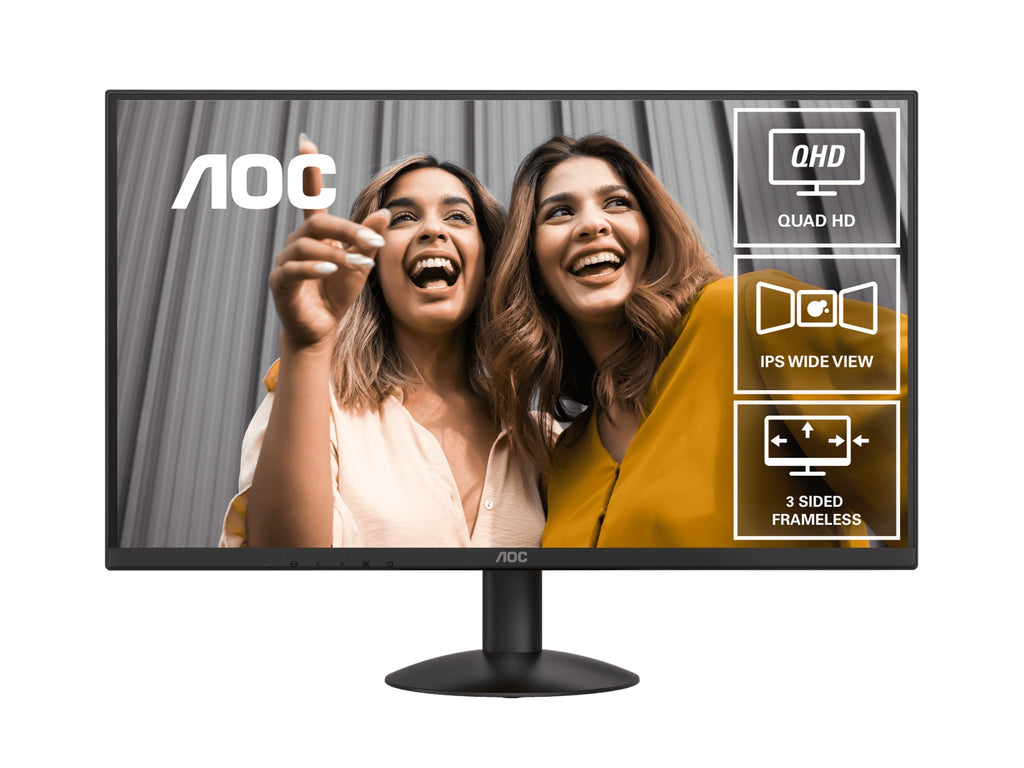 AOC Q27B30E 27" Monitor, 2560x1440 27” QHD,IPS,75Hz
