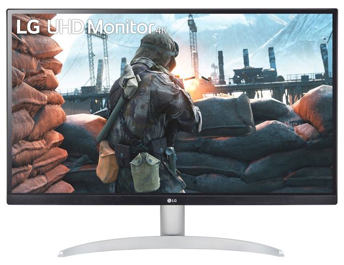 LG 27" IPS 5ms 4K UHD DCI-P3 95%  VESA Display HDR 400 AMD FreeSync HDMI/DP (27" Diagonal) - Replace MNL-27UL600-W