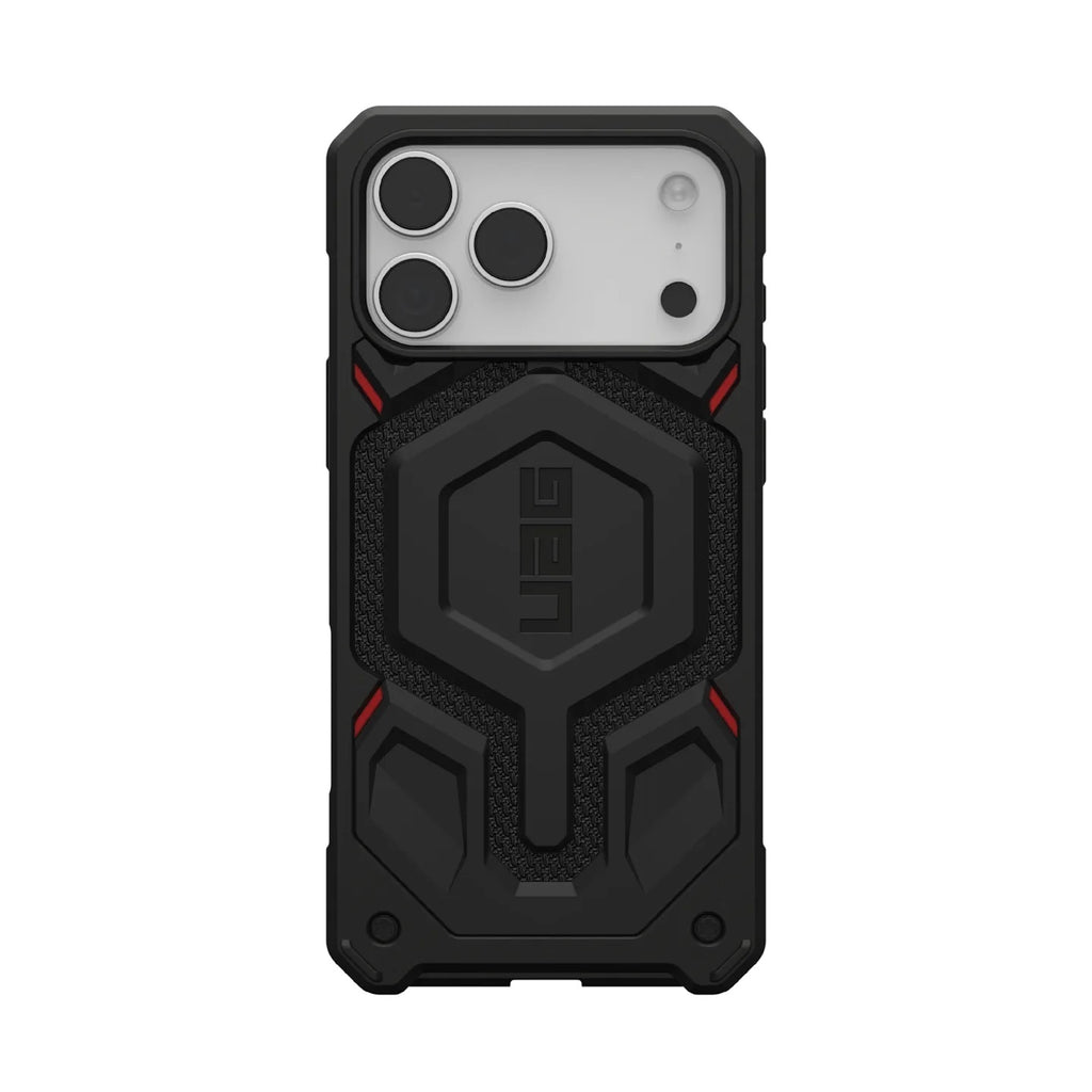 UAG Monarch Pro MagSafe Kevlar Apple iPhone 17 Pro Max (6.9") Rugged Case - Kevlar Black (114514113940), Shock Protection, 10 Years Warranty