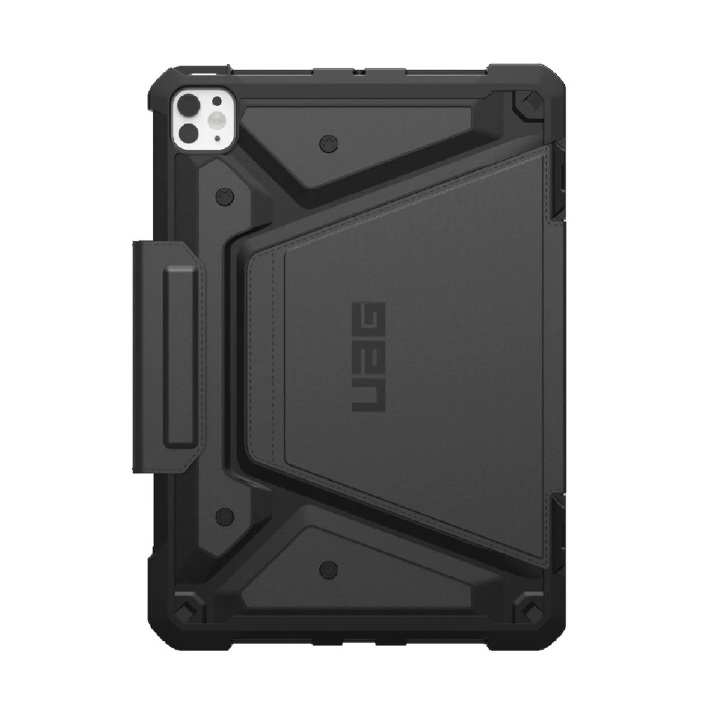 UAG Metropolis SE Apple iPad Pro M4 (13") (7th Gen) Folio Rugged Case - Black (124476114040), DROP+ Military Standard, 10 Years Warranty