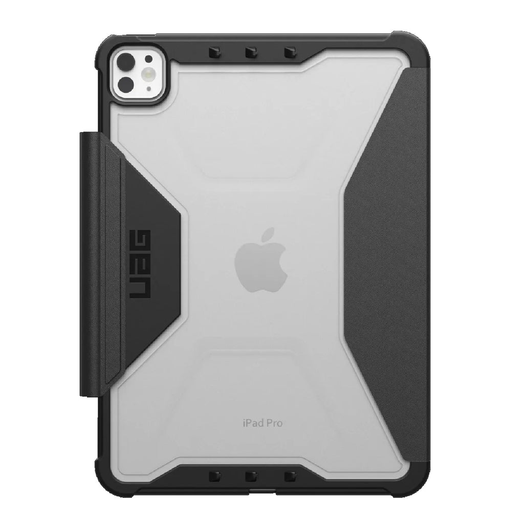 UAG Plyo Apple iPad Pro M4 (11") (5th Gen) Folio Rugged Case - Black/Ice (124477114043), DROP+ Military Standard, 10 Years Warranty