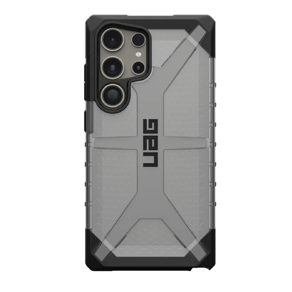 UAG Plasma Samsung Galaxy S24 Ultra 5G (6.8") Case - Ice (214435114343),16 ft. Drop Protection (4.8M),Raised Screen Surround,Tactical Grip,Lightweight