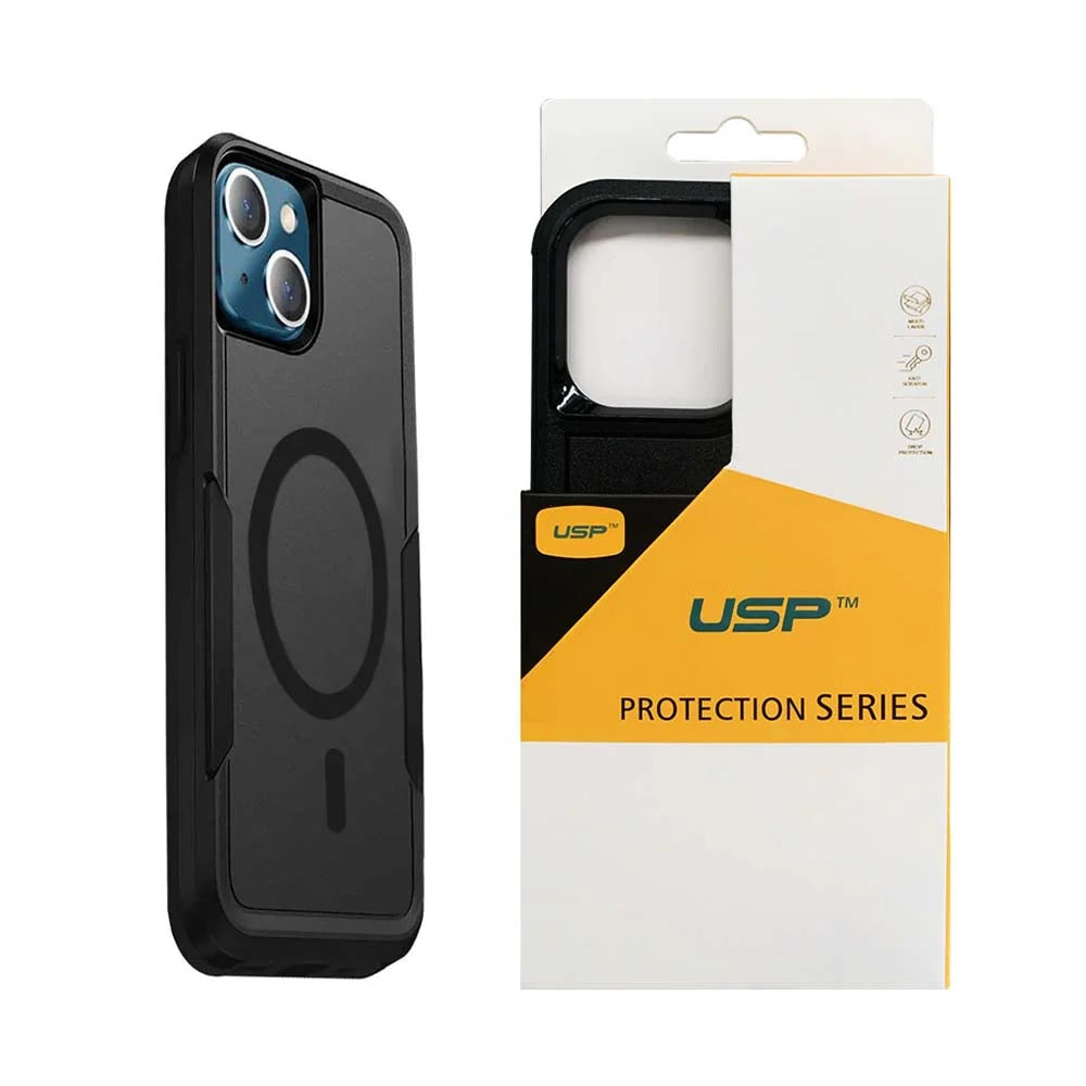 Phonix Apple iPhone 16 Pro Max (6.9") Armor Rugged Case With MagSafe Black - Military-Grade,  Multi layers, No-Slip, Sleek, Ultimate Protection