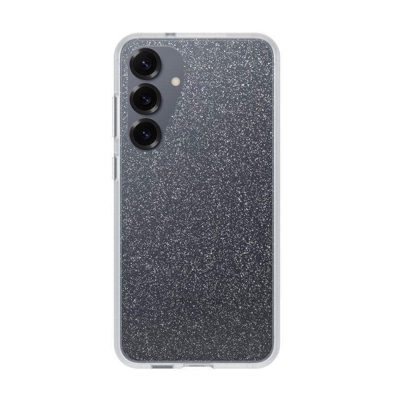 OtterBox React Samsung Galaxy S25+ 5G (6.7") Case Stardust (Clear Glitter) - (77-97441), DROP+ Military Standard,Hard Case,Soft Grip, 7 Years Warranty