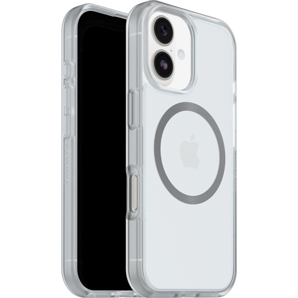 OtterBox React MagSafe Apple iPhone 17 (6.3") Case Clear - (77-99276), DROP+ Military Standard, Raised Edges, Hassle-Free, 7 Years Warranty