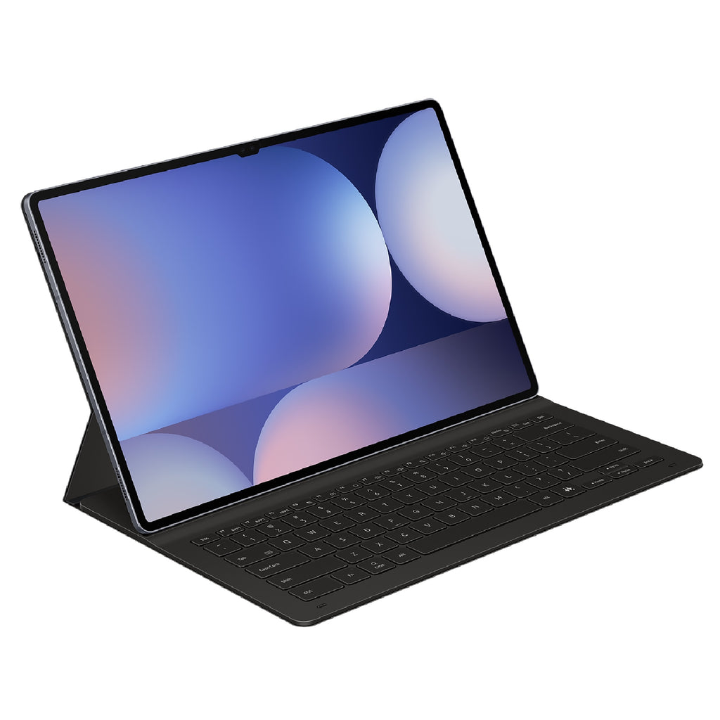 Samsung Galaxy Tab S10 Ultra/ Tab S9 Ultra Book Cover Keyboard Slim Black - Slim and lightweight, Wireless Sharing, AI Key,1 Years Warranty