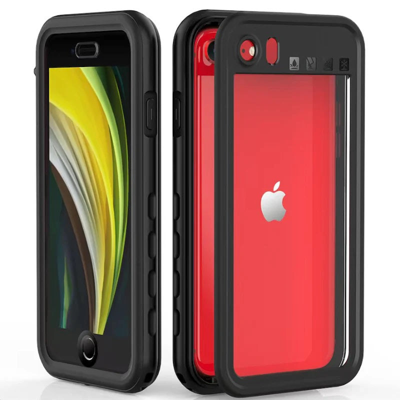 USP Apple iPhone SE (3rd  2nd Gen) and iPhone 8/7 Waterprooof Case - Black, Military-Grade, Shockproof, Scratch Resistant, Durable  Lightweight