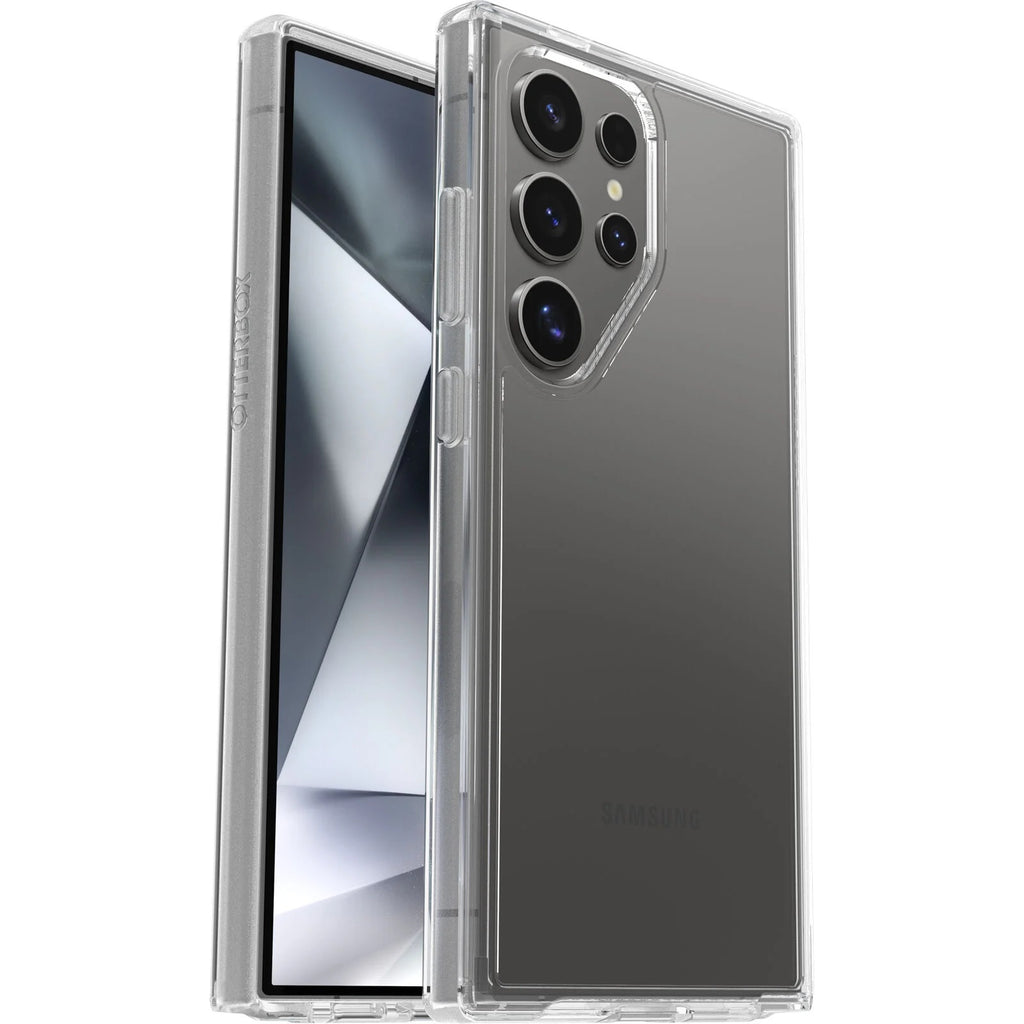 OtterBox Symmetry Clear Samsung Galaxy S24 Ultra 5G (6.8") Case Clear - (77-94608),DROP+ 3X Military Standard, Ultra-Sleek Design, 7 Years Warranty