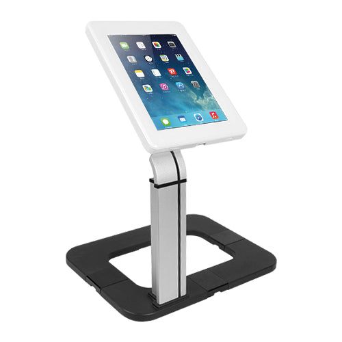 Brateck Anti-theft Countertop Tablet Kiosk Stand with Aluminum Base Fit Screen Size  9.7”-10.1” (LS)