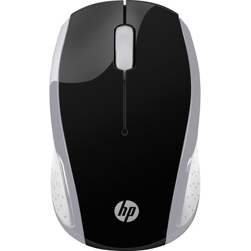 HP Wireless Mouse 200 2.4GHz 3 Bottons USB Wireless 2xAAA 1000 dpi Up to 12M Battery Life Dongle all-day comfort design Black/Silver