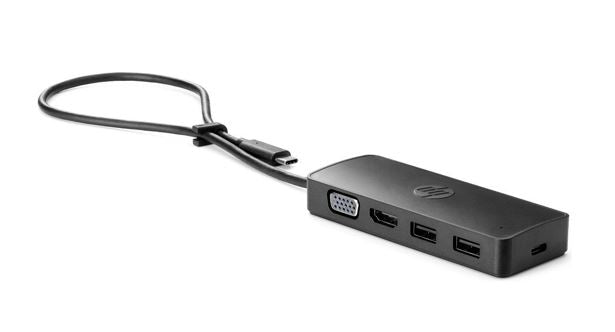 HP USB-C Travel Hub G2 65W Power Delivery (Alt Mode DP) HDMI VGA 2xUSB-A 1xUSB-C for HP ProBook 440 450 460 EliteBook 630 640 645 655 830 840 860